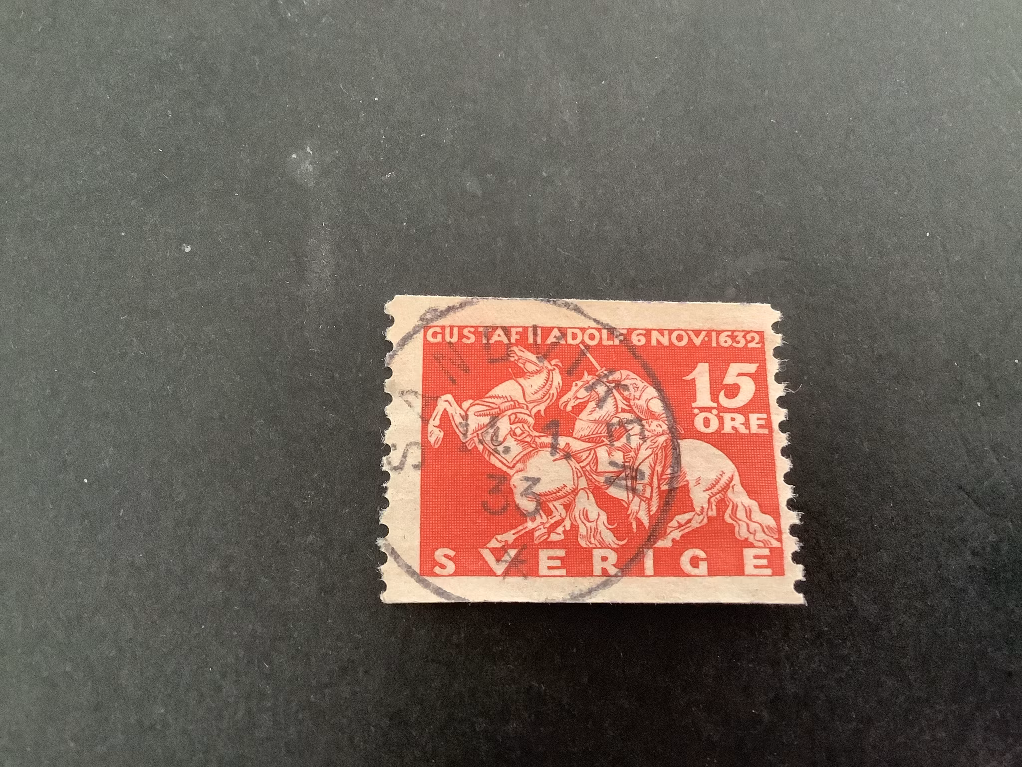 Lützen facit nr 235 A praktstämplat SANDVIKEN