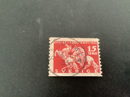 Lützen facit nr 235 A praktstämplat SANDVIKEN