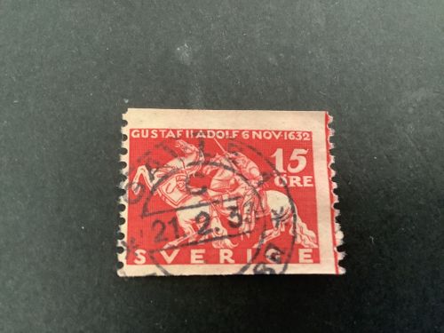 Lützen facit nr 235 A praktstämplat GÄVLE 1