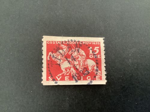 Lützen facit nr 235 A praktstämplat TIDAN