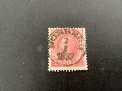 Oscar II boktryck facit nr 45 lyxstämplat NORBERG