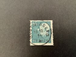 Gustaf VI Adolf typ III facit nr 435 praktstämplat GUSTAVSBERG
