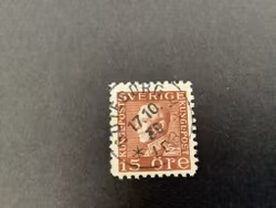 Gustaf V profil vänster facit nr 178 C praktstämplat GÖTEBORG 4