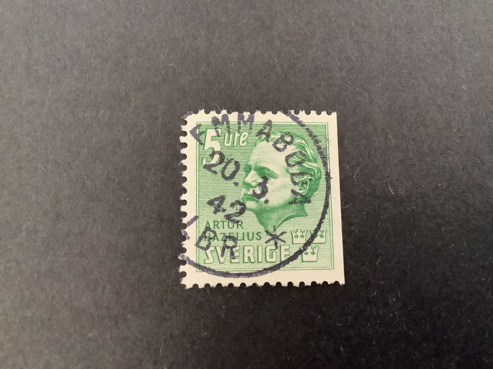 Hazelius facit nr 333 B2 praktstämplat EMMABODA *LBR*
