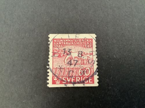 Svenska Lantbruksmötena facit nr 369 lyxstämplat HÄLLEFORS