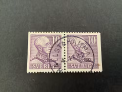 Gustaf V facit nr 273 BB praktstämplat par HALLSTAHAMMAR