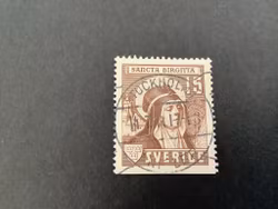 Sancta Birgitta facit nr 335 B2 lyxstämplat STOCKHOLM 1