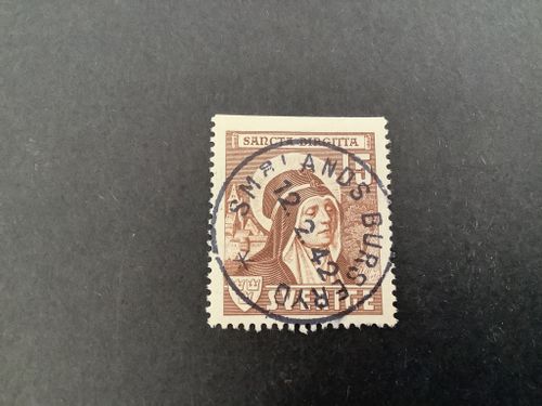 Sancta Birgitta facit nr 335 B1 praktstämplat SMÅLANDS BURSERYD