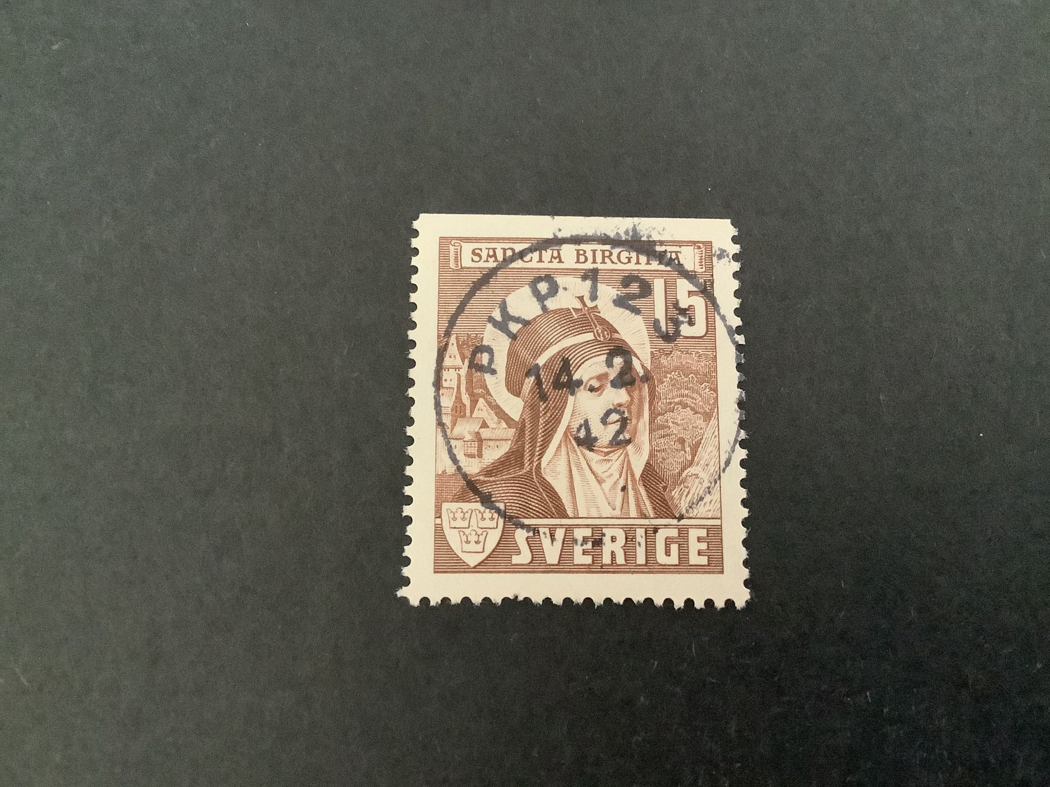 Sancta Birgitta lyxstämplat PKP 123