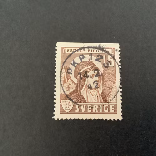 Sancta Birgitta lyxstämplat PKP 123