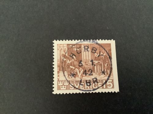 Bibeln facit nr 328 B2 praktstämplat HÖRBY*LBR*