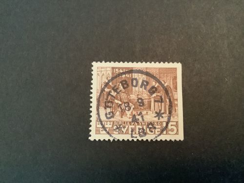 Bibeln facit nr 328 B2 praktstämplat GÖTEBORG 7*LBR*