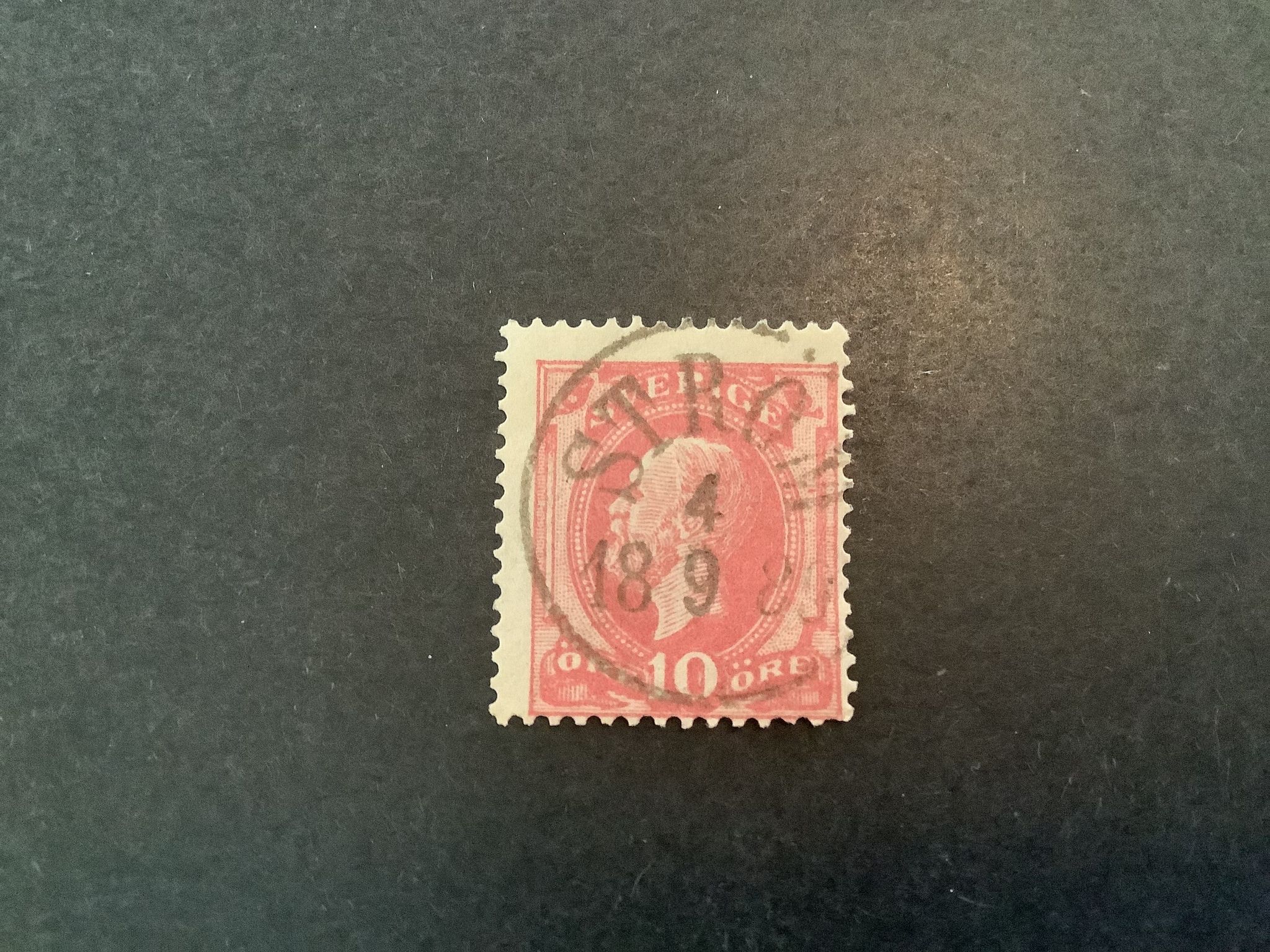 Facit nr 45 praktstämplat STRÖM