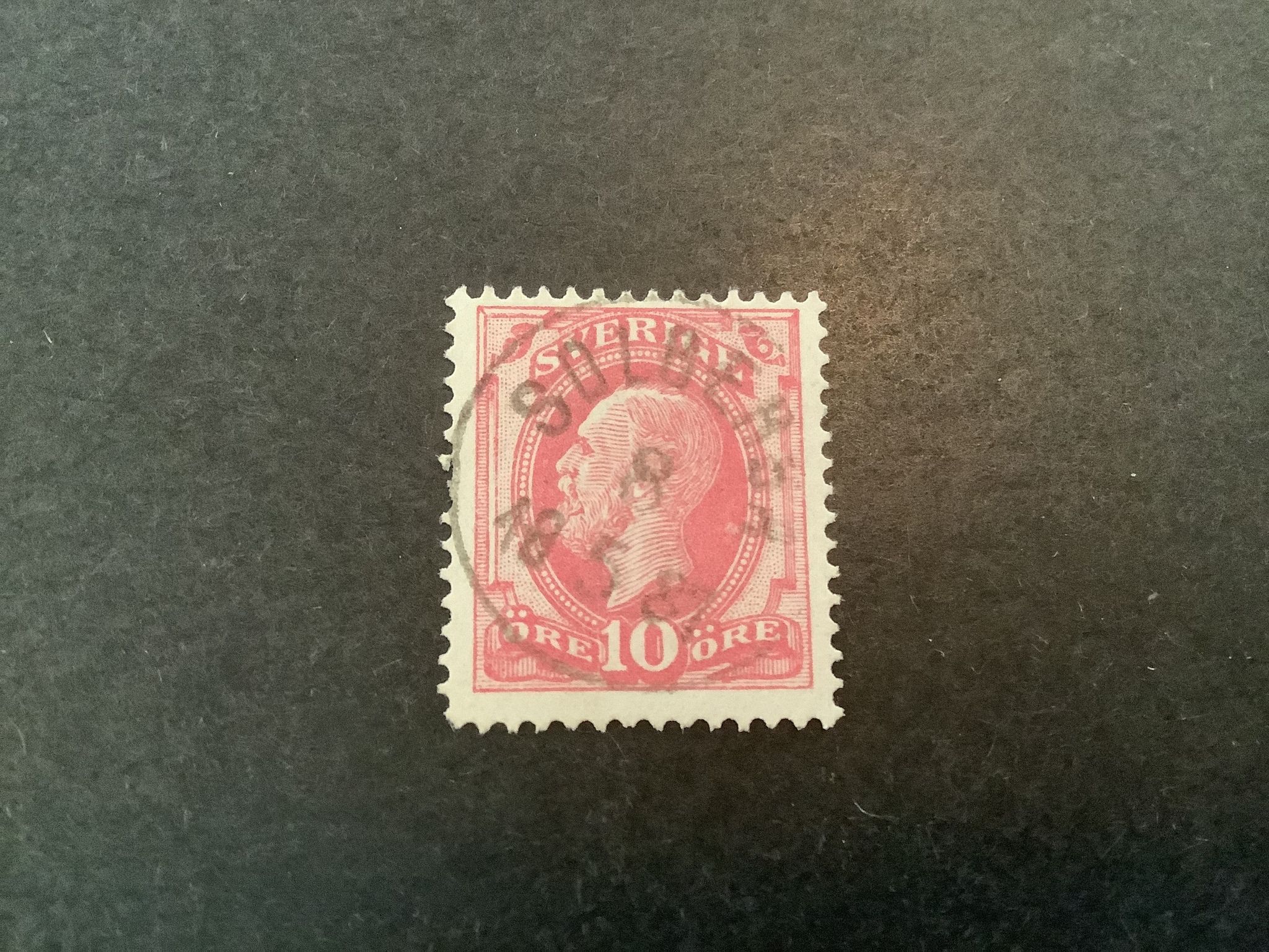 Facit nr 45 praktstämplat SOLBERGA