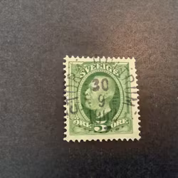 Facit nr 52 praktstämplat STORA HULTRUM