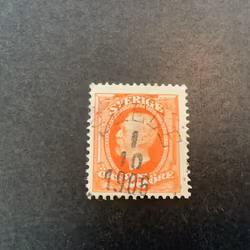 Facit nr 57 lyxstämplat SKEDE