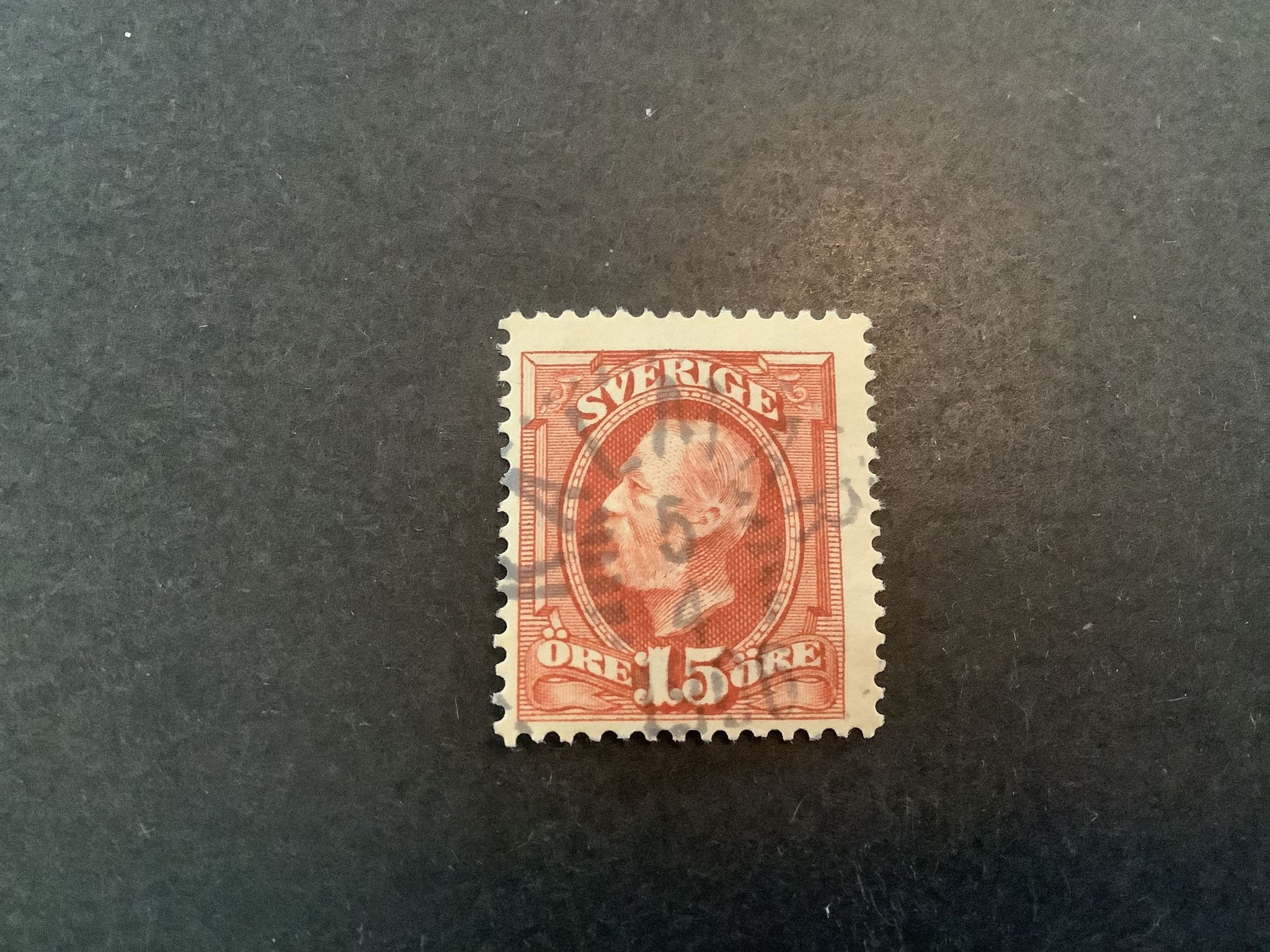 Facit nr 55 lyxstämplat KALMAR