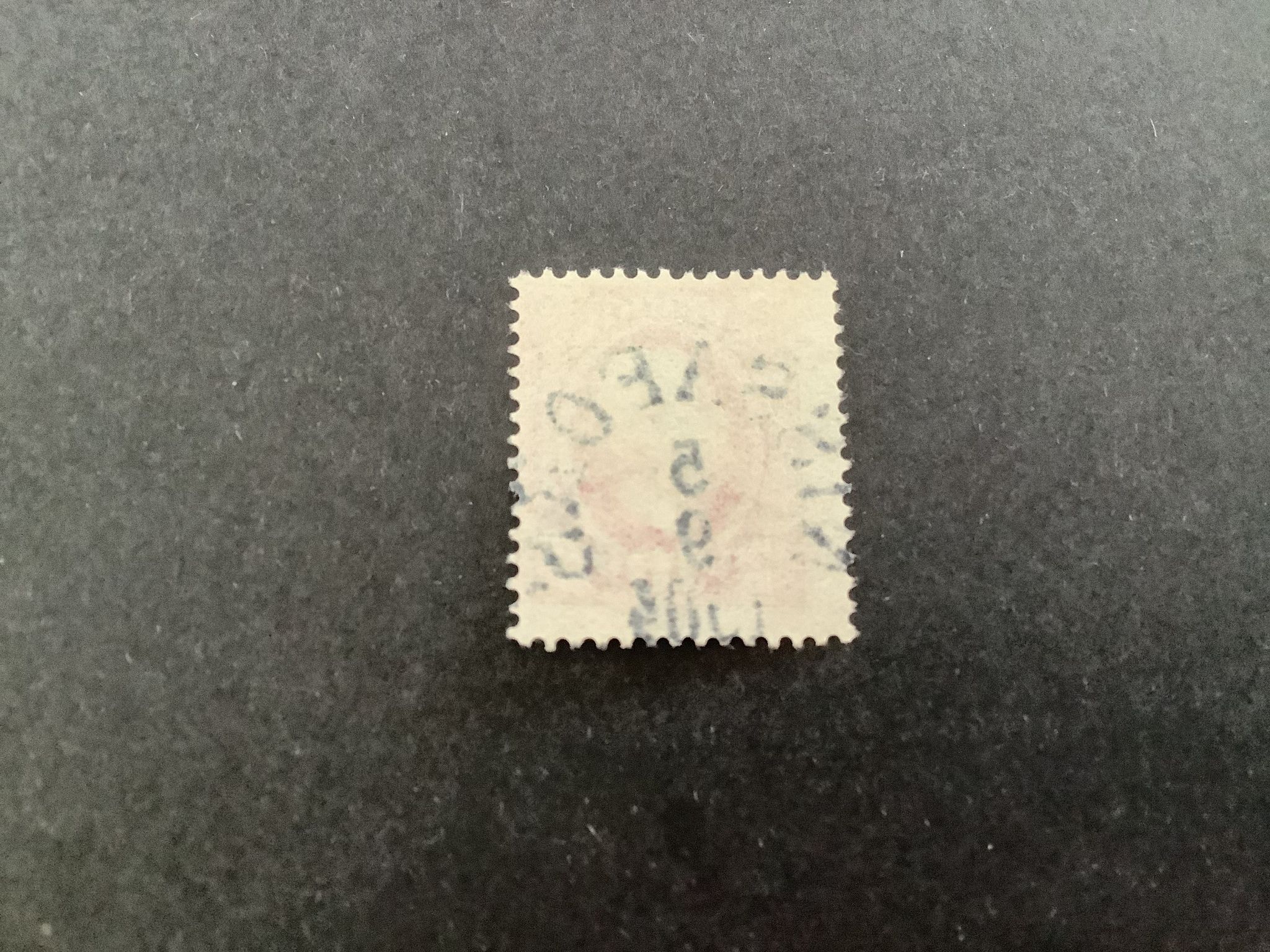 Oscar II facit nr 54 praktstämplat NISSAFORS
