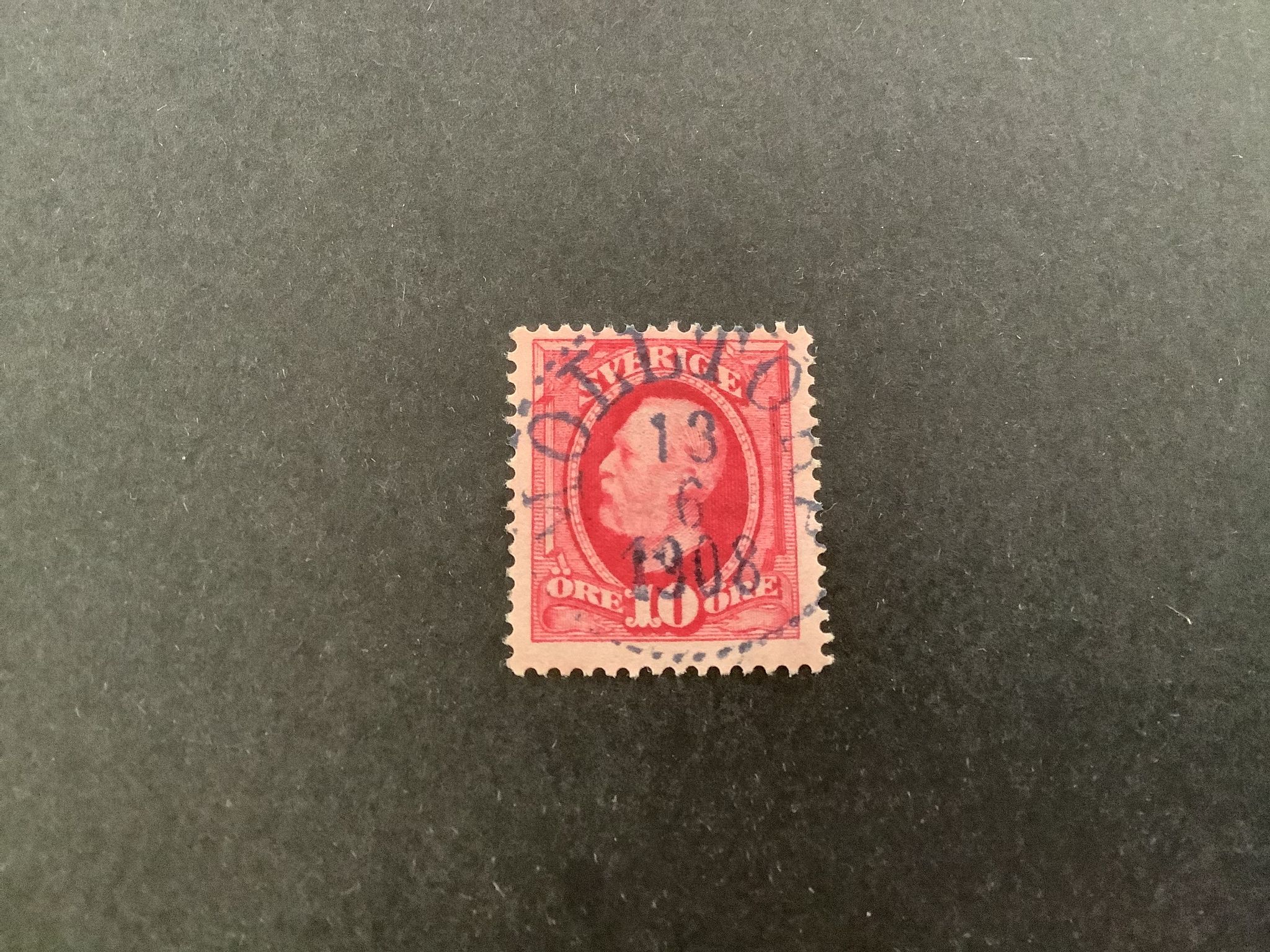 Oscar II facit nr 54 praktstämplat MÖLLTORP