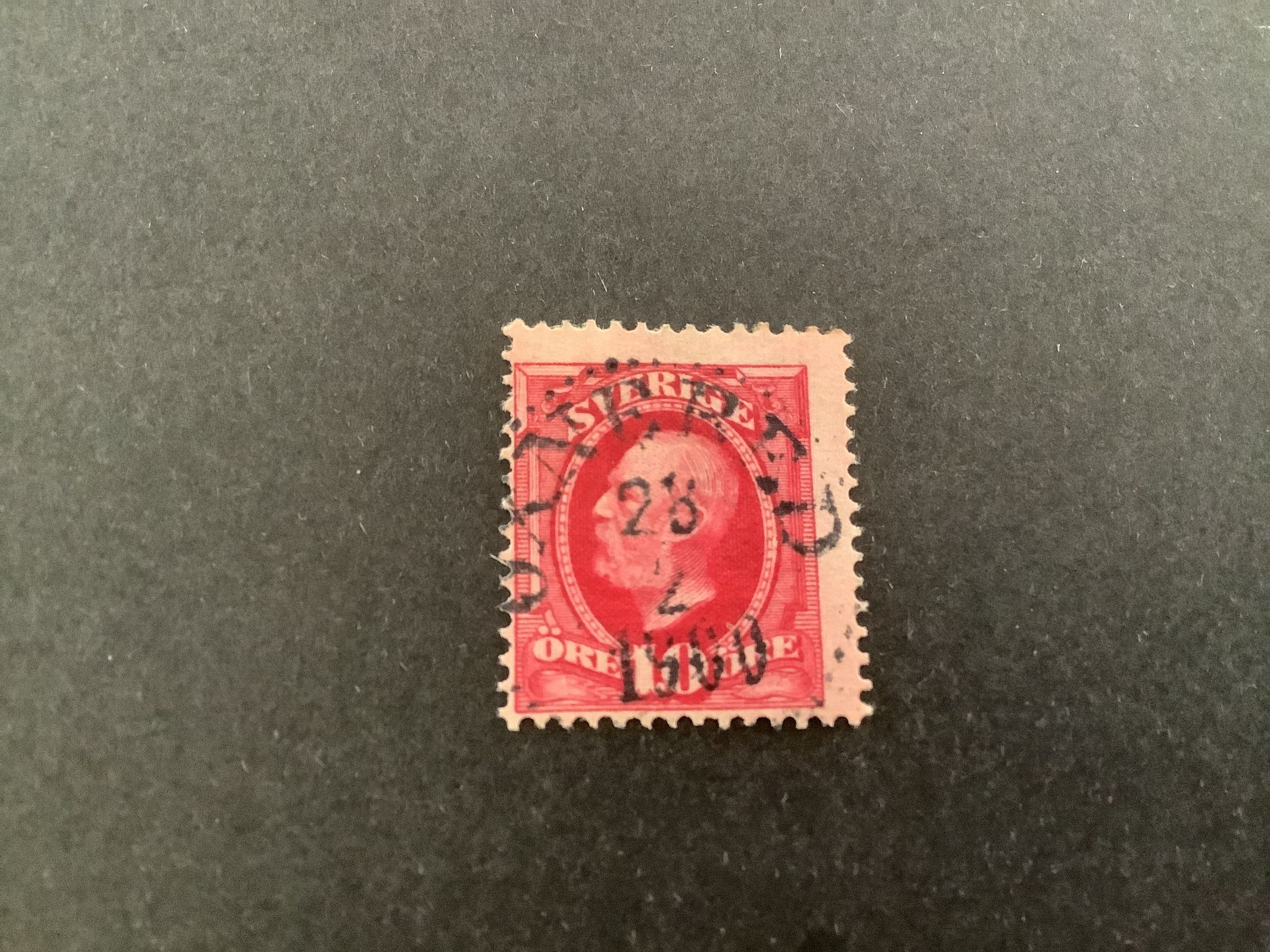 Oscar II facit nr 54 praktstämplat ÖXNERED