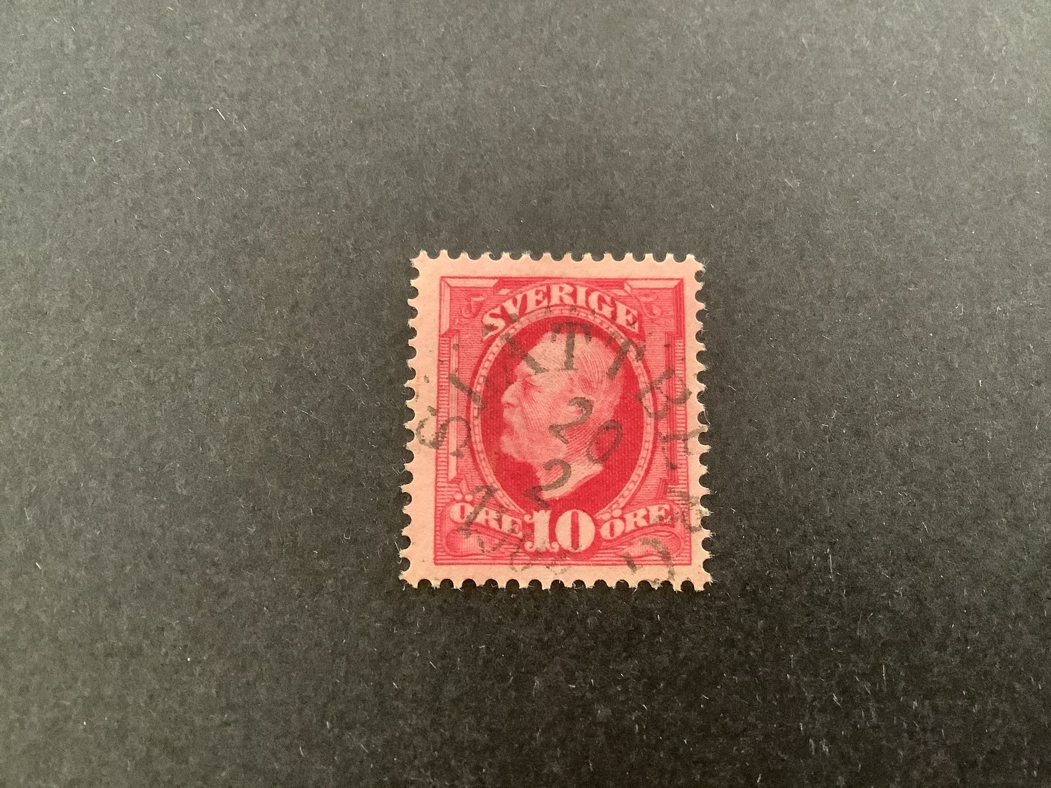 Oscar II facit nr 54 praktstämplat SLÄTTBERG