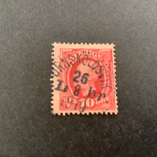 Oscar II facit nr 54 praktstämplat ÖRNSKÖLDSVIK *LBR*