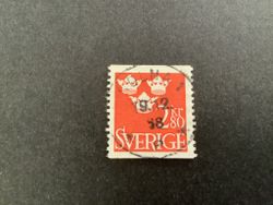 Tre kronor facit nr 315 lyxstämplat SOLNA 1