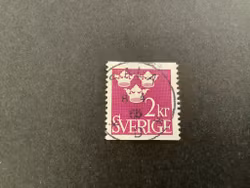Tre kronor facit nr 308 lyxstämplat SALA