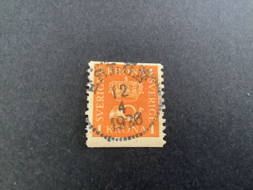 Postemblem facit nr 168 praktstämplat ESLÖF