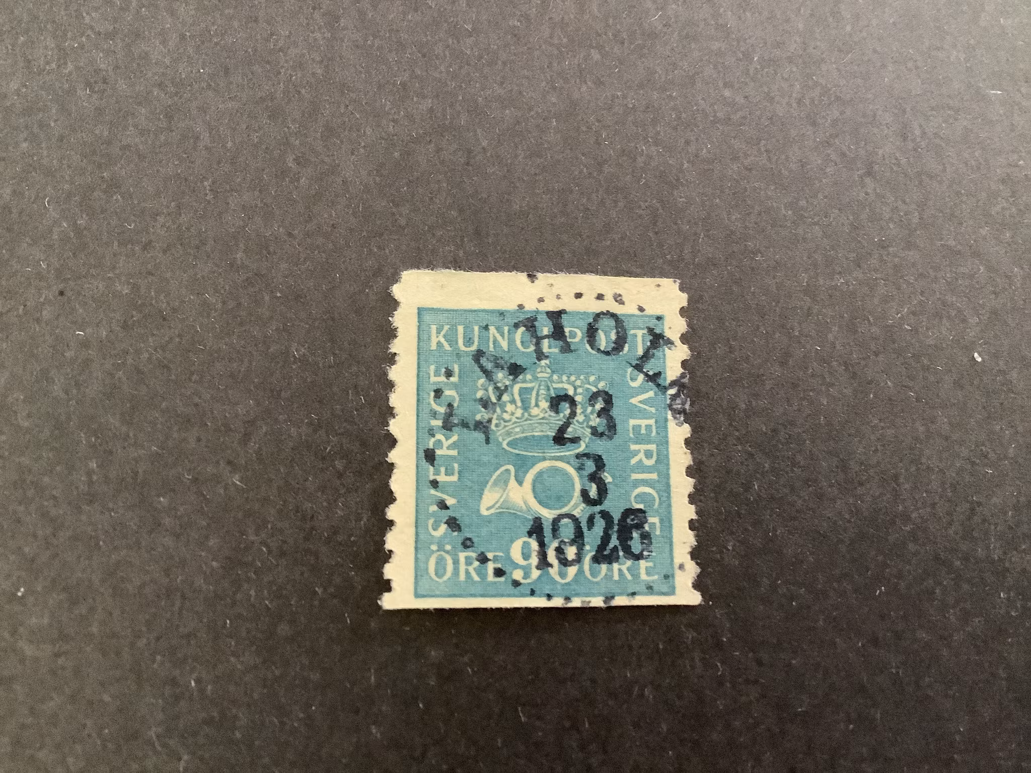 Postemblem facit nr 167 praktstämplat LAHOLM