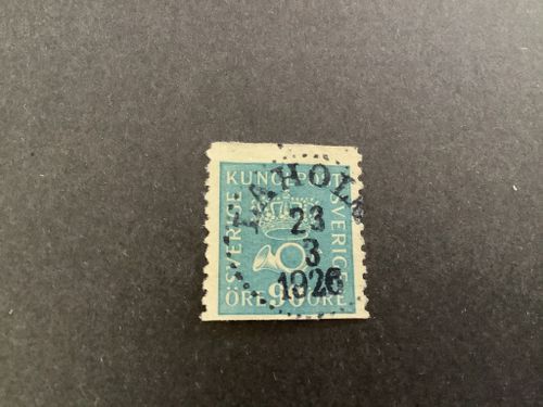 Postemblem facit nr 167 praktstämplat LAHOLM