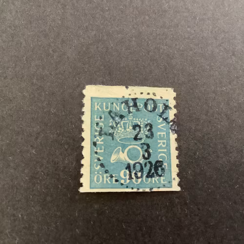 Postemblem facit nr 167 praktstämplat LAHOLM