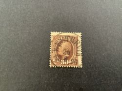 Oscar II facit nr 58 praktstämplat WESTERVIK