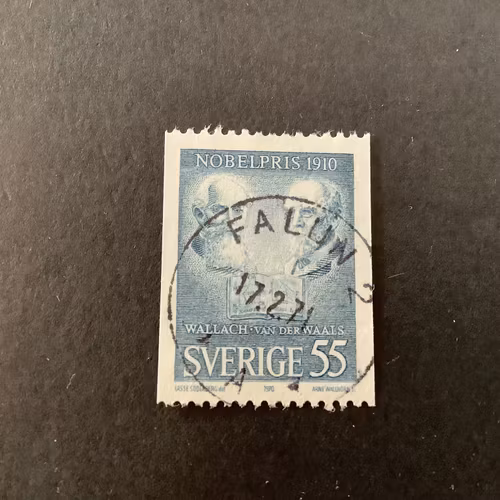 Nobelpris 1970 facit nr 717 A praktstämplat FALUN 2