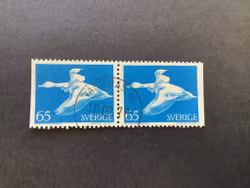 Nils Holgersson facit nr 750 BB praktstämplat par VÄSTERÅS 16