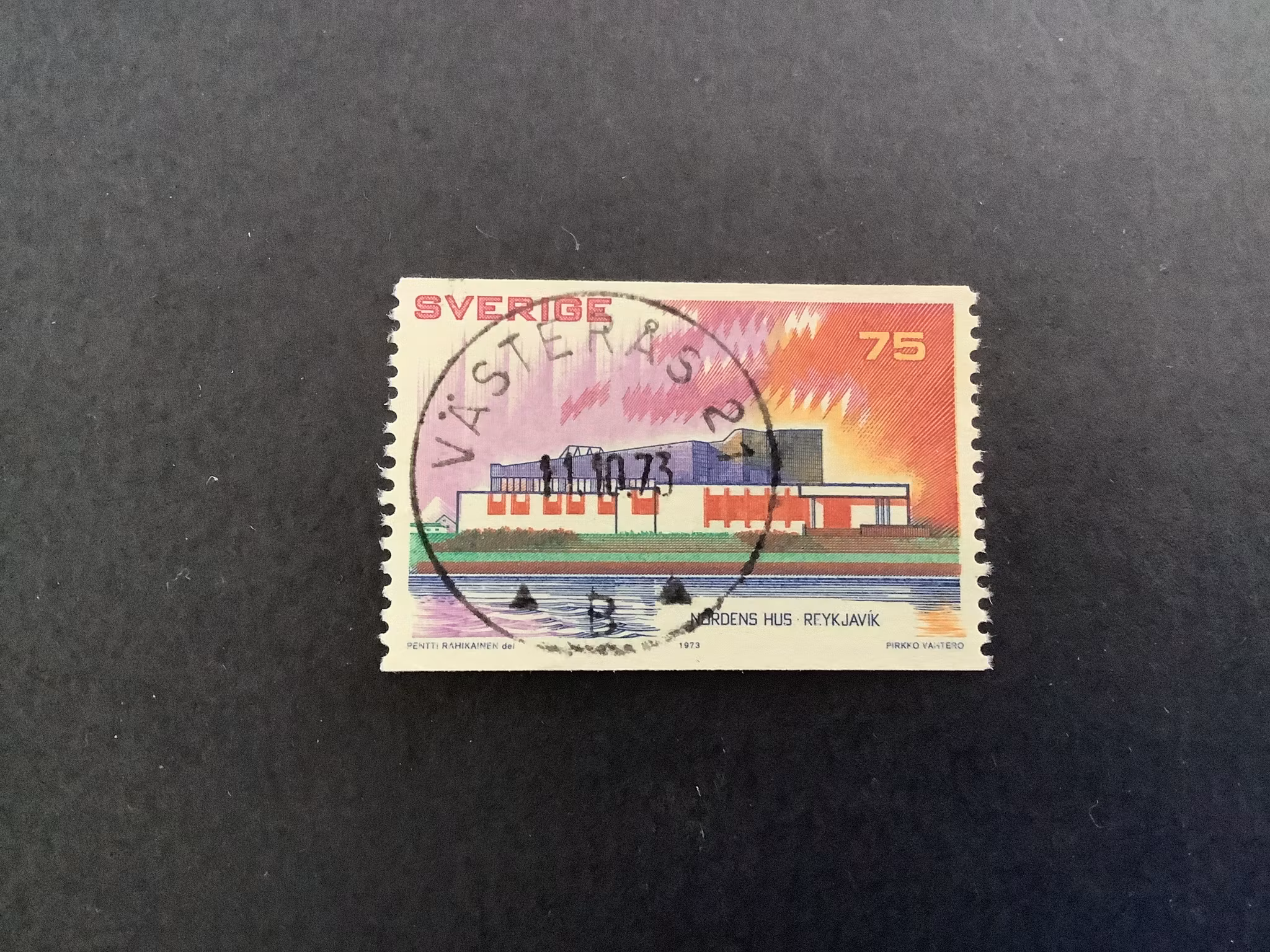Norden III facit nr 825 lyxstämplat VÄSTERÅS 21