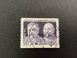 Nobelpris 1913 facit nr 850 lyxstämplat VÄSTERÅS 8, blå stämpel