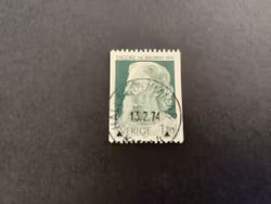 Nobelpris 1913 facit nr 852 praktstämplat HALLSTAHAMMAR 1