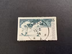 VM på skidor facit nr 855 praktstämplat RANSTA