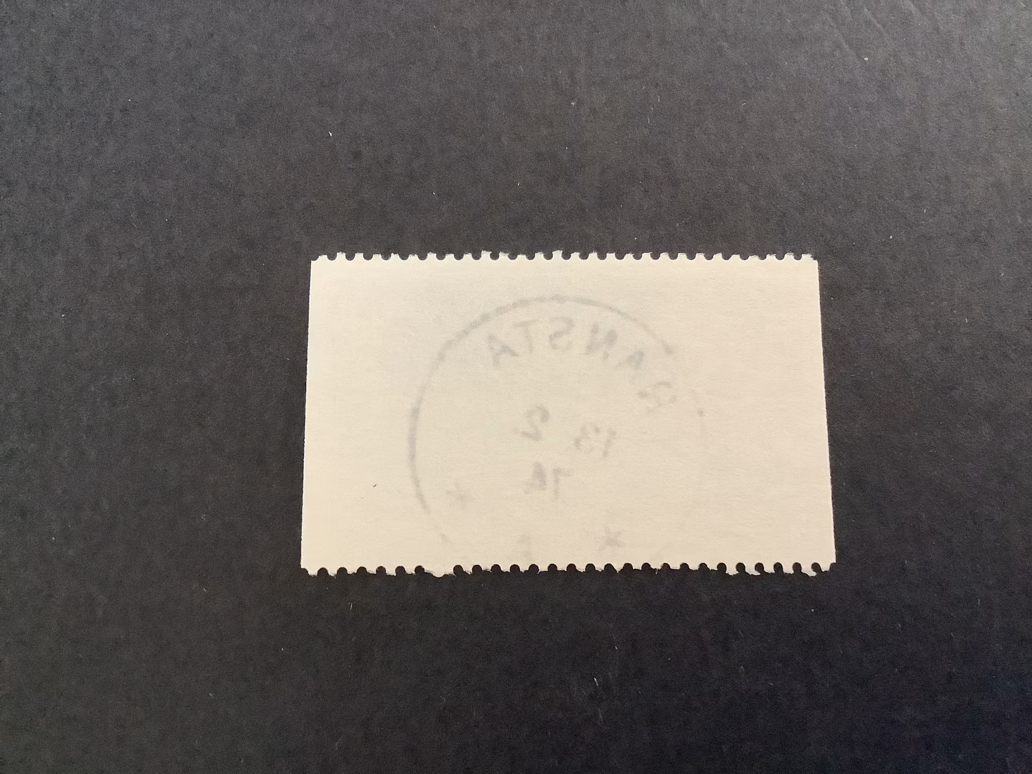 VM på skidor facit nr 855 praktstämplat RANSTA
