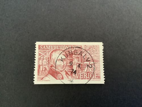 Samuel Owen facit nr 860 praktstämplat KUNGÄLV 2
