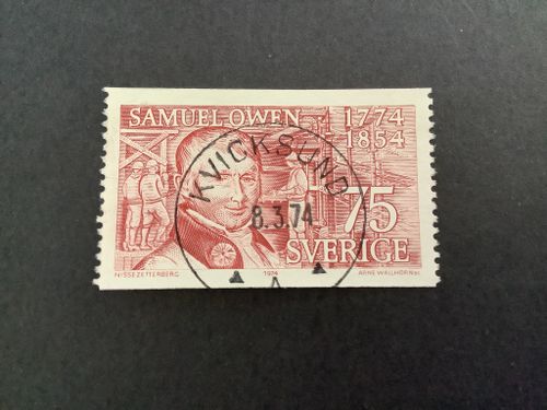 Samuel Owen facit nr 860 lyxstämplat KVICKSUND