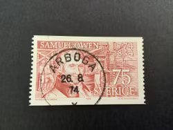Samuel Owen facit nr 860 praktstämplat ARBOGA