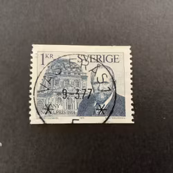 Nobelpris 1914 facit nr 905 lyxstämplat VÄSTERÅS 1