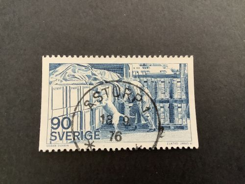 Vaka, Värna, Hjälpa facit nr 931 praktstämplat ÅSTORP 1