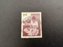 Knypplerska facit nr 955 A V1 lyxstämplat VÄSTERÅS 16