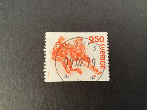 Bandy facit nr 1071 lyxstämplat VISBY 6