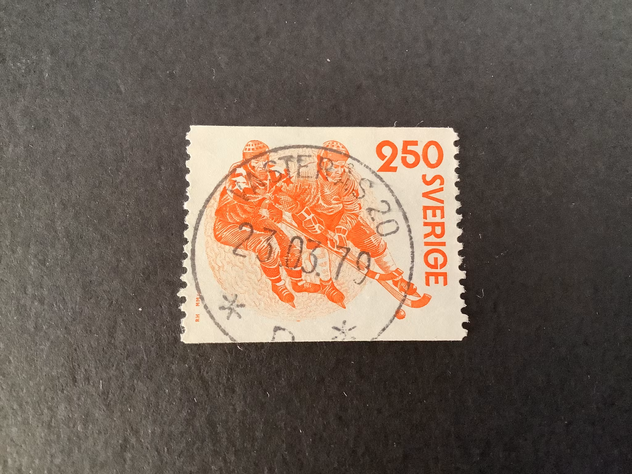 Bandy facit nr 1071 praktstämplat VÄSTERÅS 20