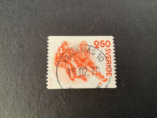 Bandy facit nr 1071 praktstämplat VÄSTERÅS 10