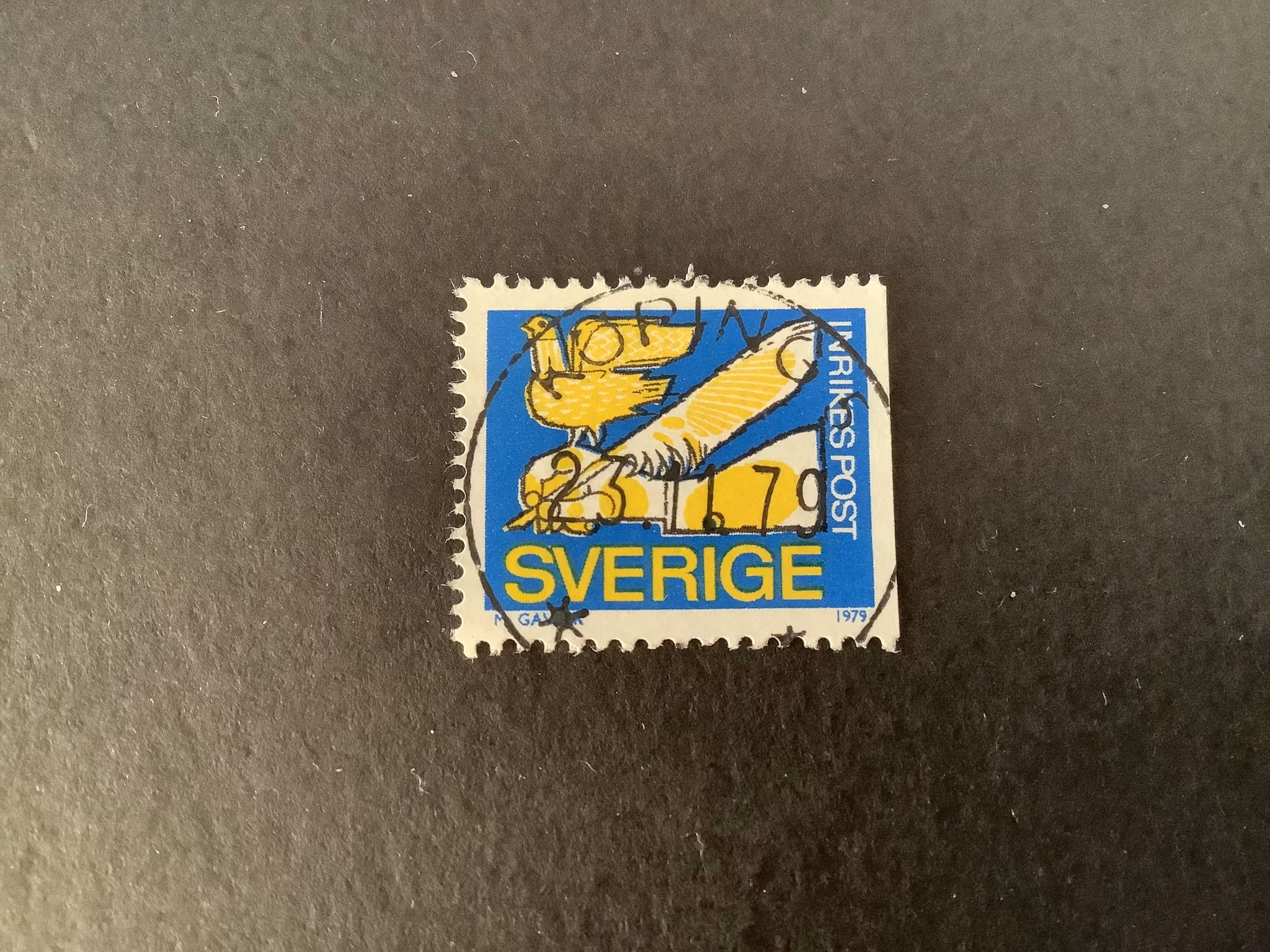 Rabattmärke I facit nr 1074 lyxstämplat KÖPING 5